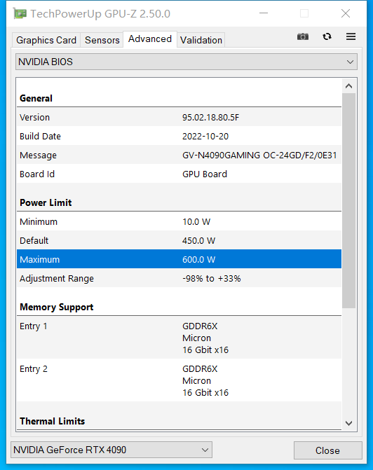 GPU-Z信息